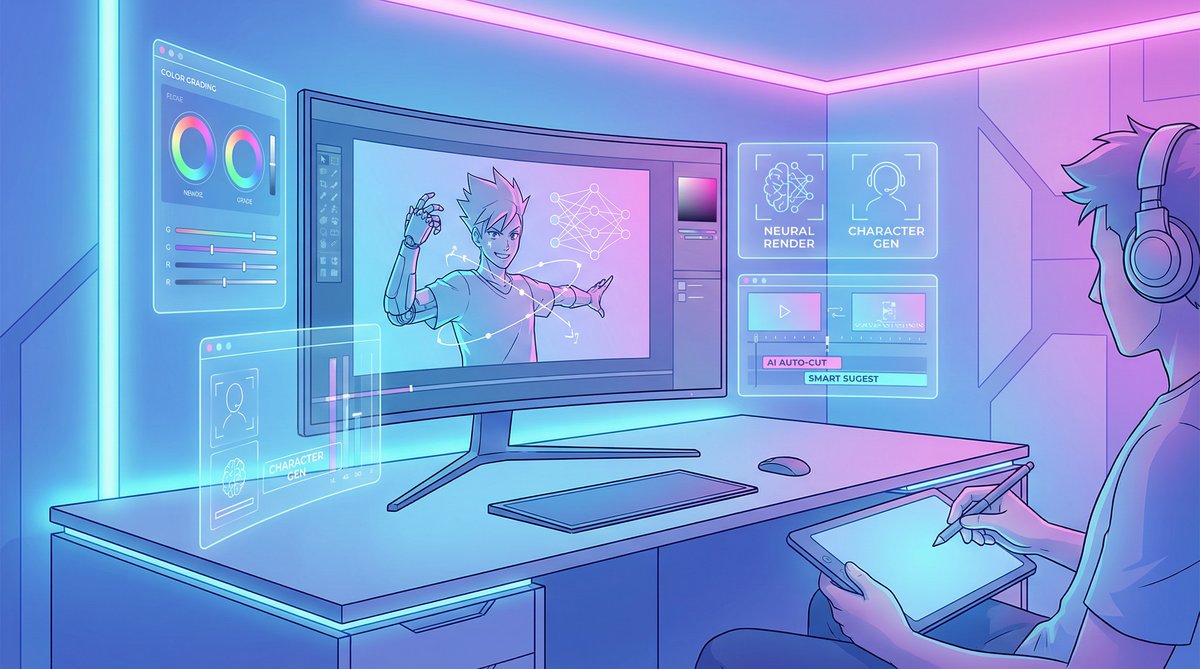 猎奇vlog AI动漫剪辑