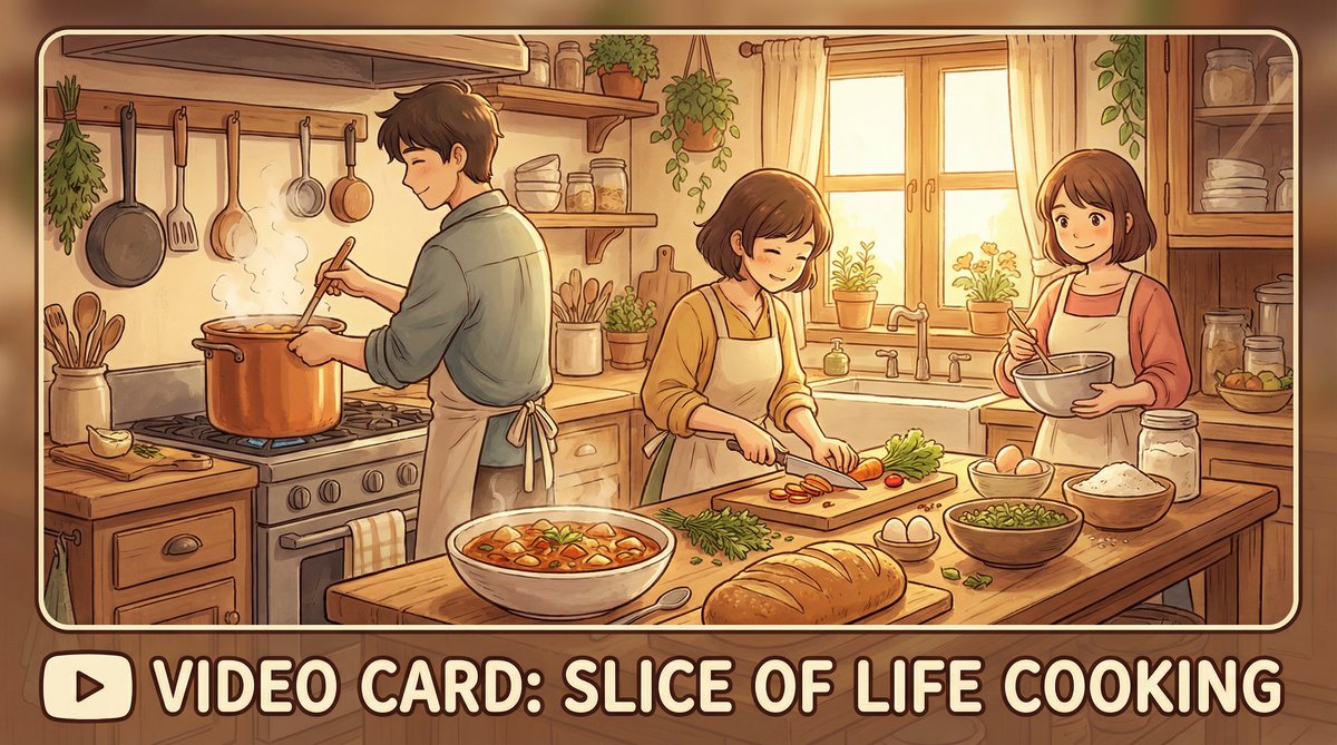 猎奇vlog美食动漫教程